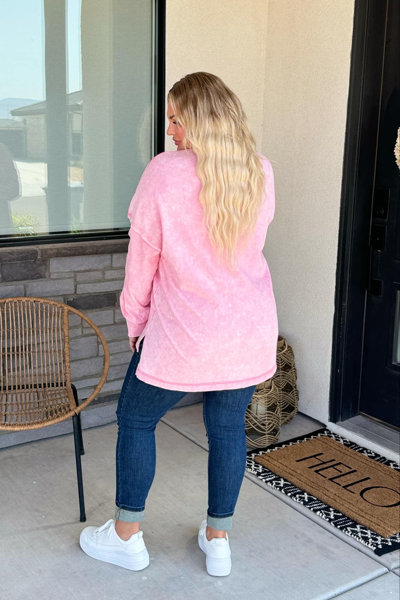 PREORDER: Best Selling Luna Mineral Wash Sweatshirt in Two Colors