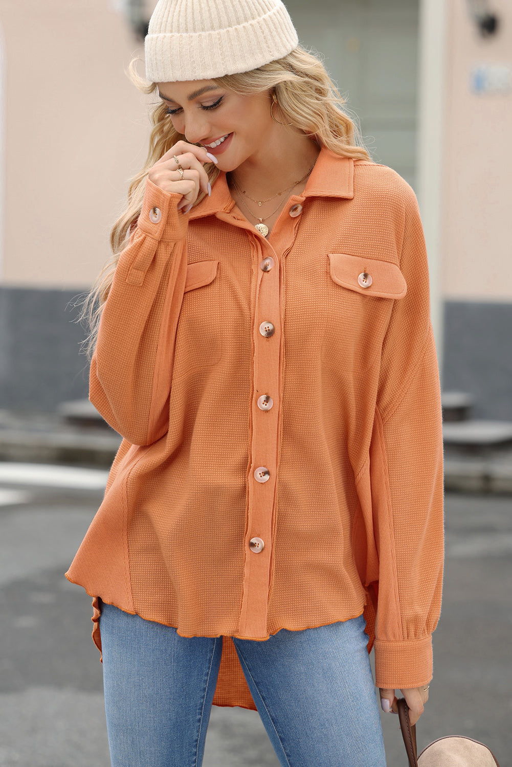 Classic Button-Up Long Sleeve Shirt