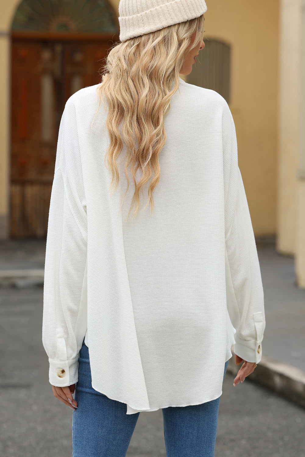 Classic Button-Up Long Sleeve Shirt